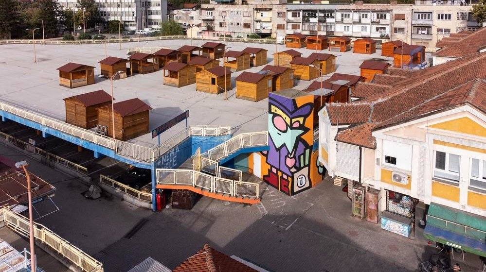 Novi mural u okviru Outhide festivala: Stefan Jangovski osvežio Zaječarsku pijacu 1