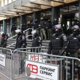 Blokade nema, policija čuva sud i tužilaštvo u Novom Sadu 10