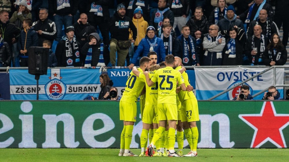 Liga šampiona: Ubedljiva pobeda Dinama protiv Slovana u Bratislavi 1