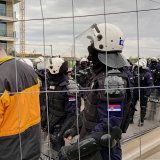 Ministarstvo informisanja osudilo ometanje rada novinara televizije Informer na Starom savskom mostu 1