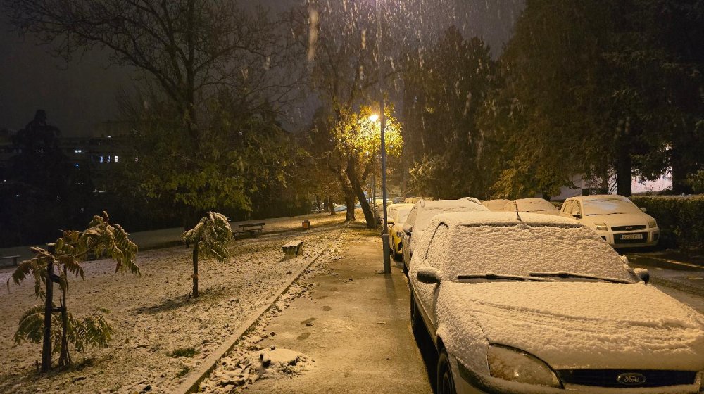 Sneg u planinskim predelima: Prve pahulje i u Beogradu (FOTO) 1
