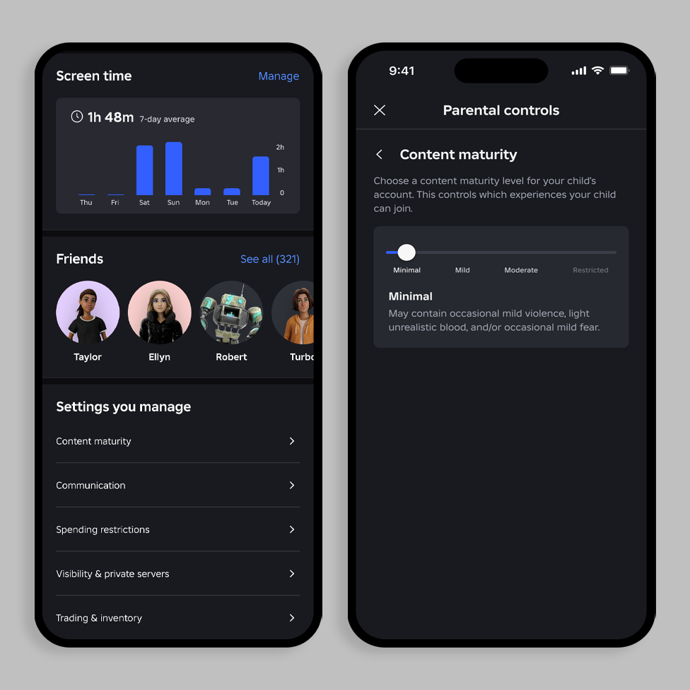 Roditelji, na vas je red: Popularna video igra uvodi nova pravila 2 Robloks podešavanja