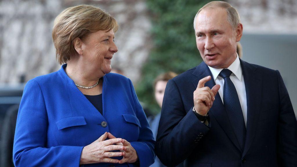 Angela Merkel brani veze sa Putinom i blokadu ulaska Ukrajine u NATO 4 Merkel i Putin