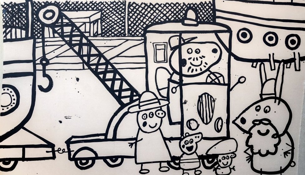 Izložba „Kako mi je bilo na Nepalu i zašto nisam otišao” Nikole Velickog inspirisana Pepom Prase u kragujevačkoj Galeriji Rima 1