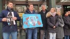 Završena blokada zgrade suda u Novom Sadu, nova zakazana za sutra u 7 i 30 (FOTO, VIDEO) 5