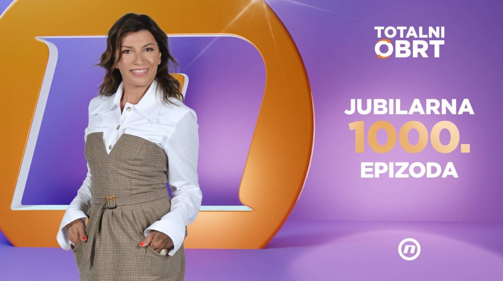 „Totalni obrt“ na TV Nova obeležio jubilej: U 1000. epizodi kviza prikupljen novac za NURDOR 1