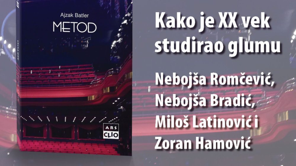 Uzbudljivo putovanje u svet glume: Promocija knjige Metod Ajzaka Batlera večeras u Bitef teatru 1 Uzbudljivo putovanje u svet glume: Promocija knjige Metod Ajzaka Batlera večeras u Bitef teatru 1