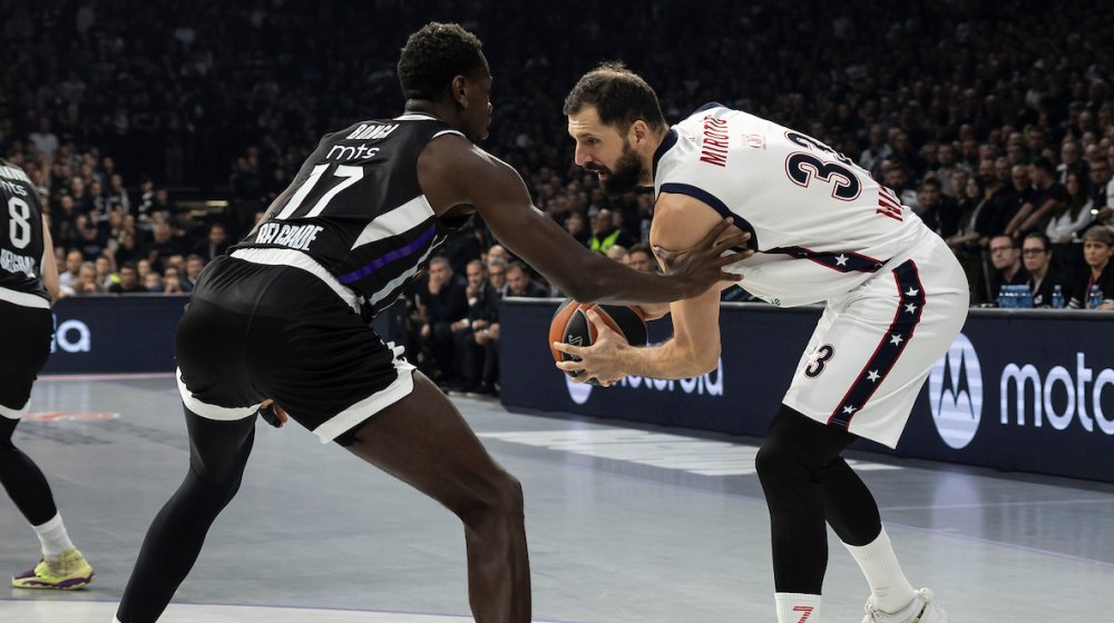 Partizan kažnjen zbog vređanja Nikole Mirotića 1