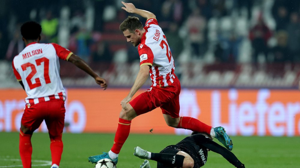 Crvena zvezda ubedljivo pobedila Štutgart i napravila korak ka plasmanu u drugu fazu Lige šampiona 1