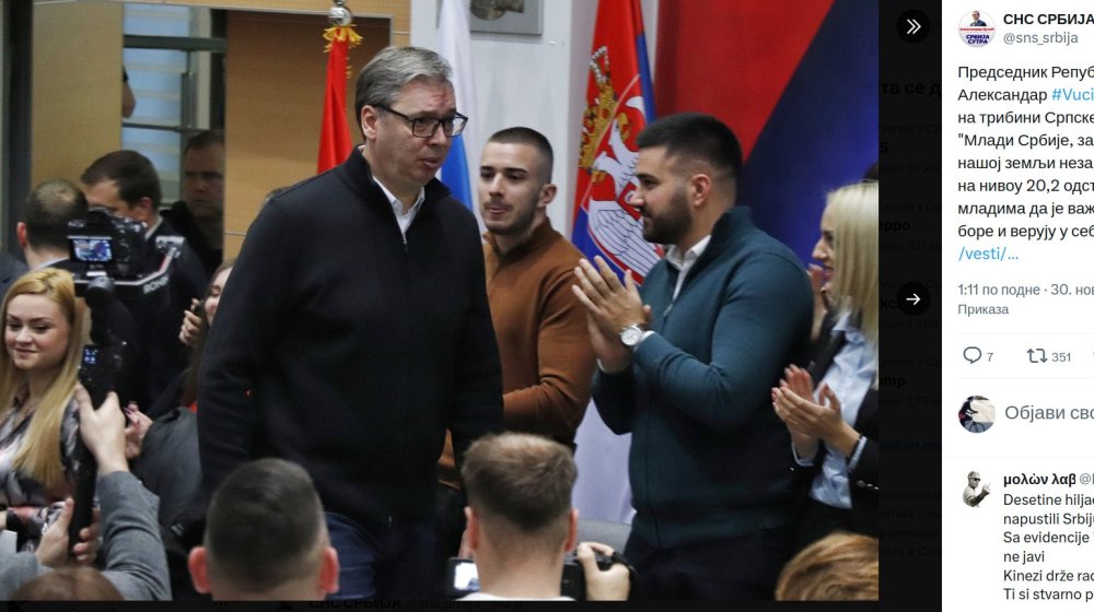 Vučić odbio da se odmah oglasi o eksploziji na kanalu Ibar-Lepenac 1