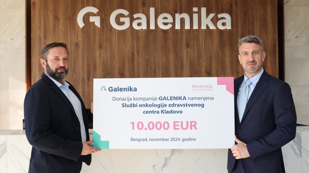 Galenika donirala sredstva Službi onkologije Zdravstvenog centra Kladovo 1