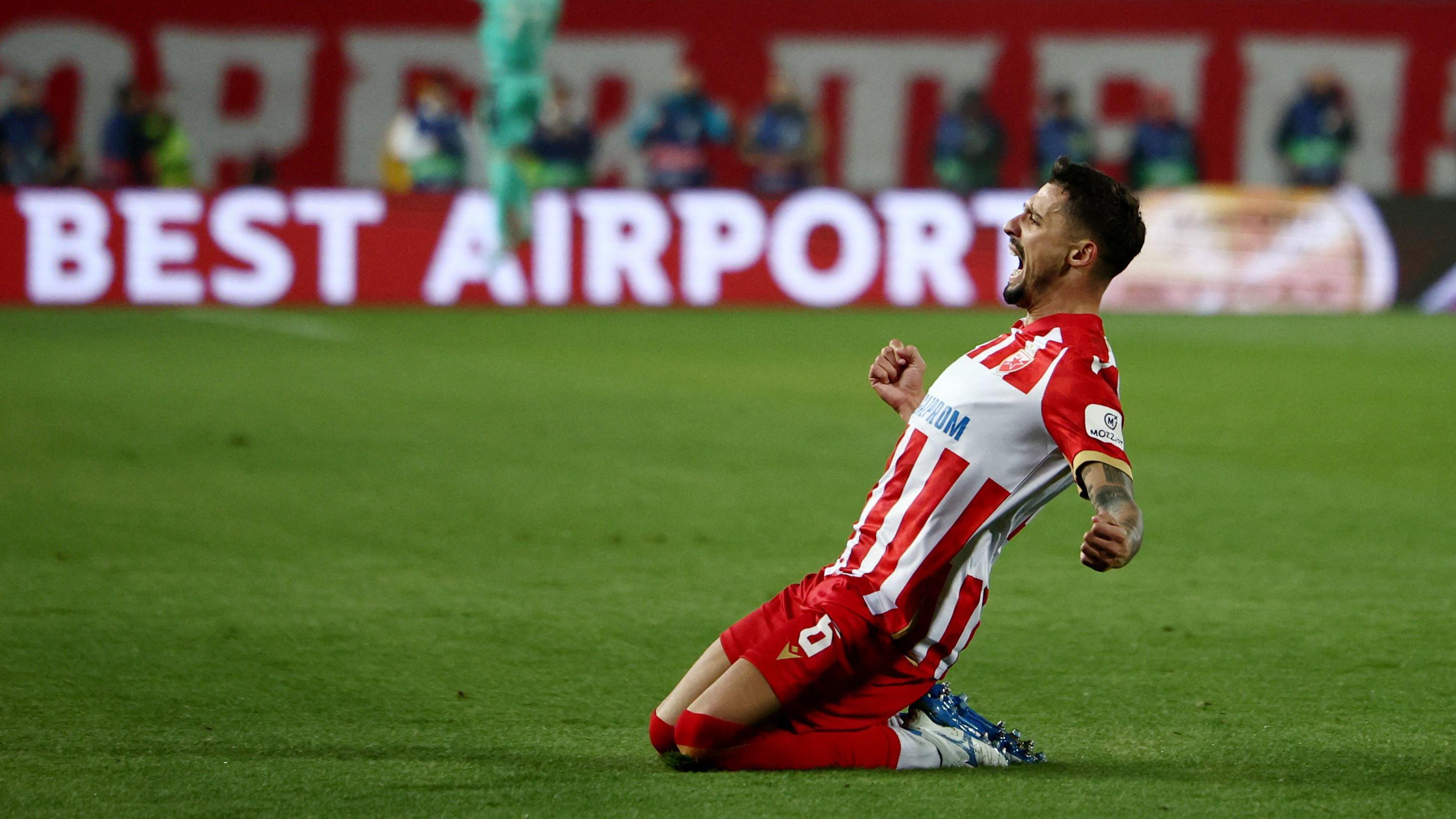 „Aufviderzen”: Zvezda ubedljiva protiv Štutgarta za prva tri boda u Ligi šampiona 2 Rade Krunić