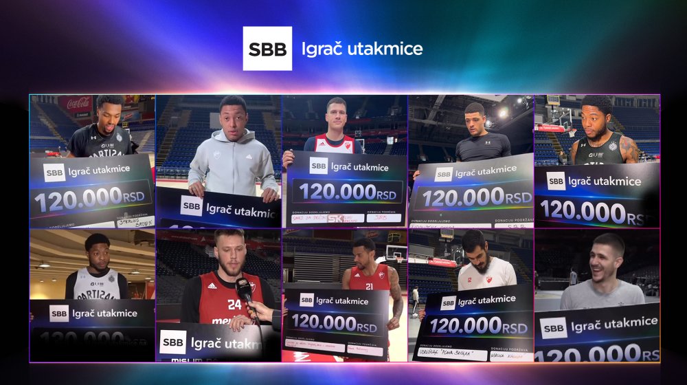 SBB i Sport Klub doniraju 72.000 evra 1