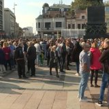 "Nismo neprijatelji države, već stub društva": Prosvetni radnici protestvovali i u centru Niša 8
