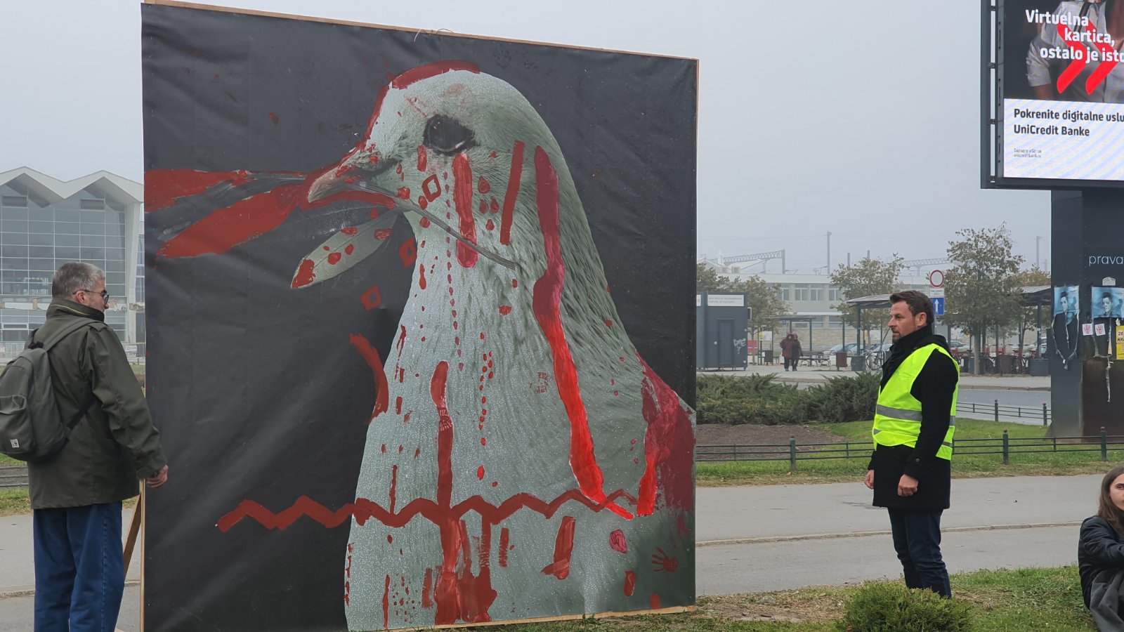 Završen protest u Novom Sadu: Na ivici incidenta zbog "Evromajdana", aktivisti poručili da nastavljaju akcije (FOTO, VIDEO) 9