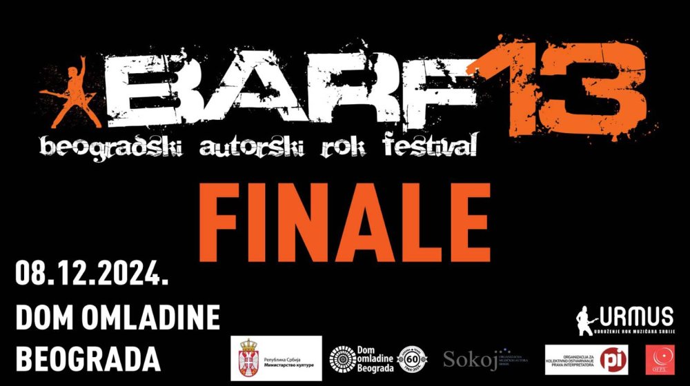 Završno takmičenje bendova 8. decembra u Amerikani: Udruženje rok muzičara Srbije odabralo finaliste Beogradskog autorskog rok festivala 1 Završno takmičenje bendova 8. decembra u Amerikani: Udruženje rok muzičara Srbije odabralo finaliste Beogradskog autorskog rok festivala 1