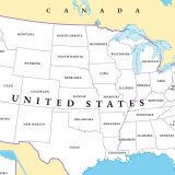 Zašto se granice SAD-a sastoje od mreže ravnih linija? 5