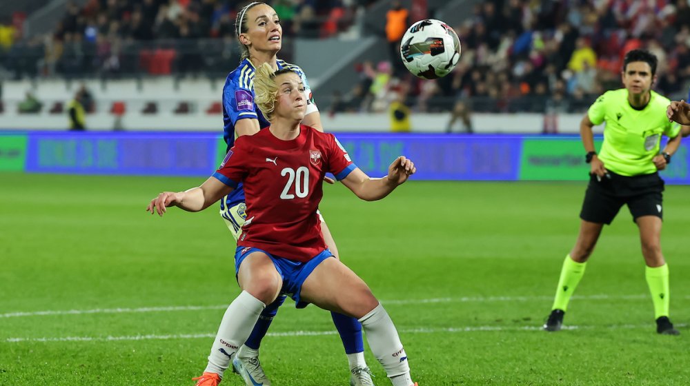 Fudbalerke Srbije izgubile od Švedske u prvom meču baraža za EURO 1