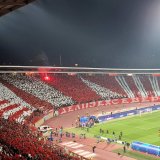 Koreografija navijača Zvezde: Stadion obojen u crveno-belo (FOTO, VIDEO) 2