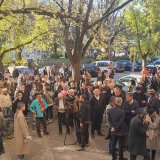 Skup podrške Goranu Ješiću i ostalim uhapšenima u Novom Sadu (FOTO; VIDEO) 2