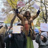 Profesori i studenti Akademije umetnosti protestovali zbog hapšenja studenta Relje Stanojevića 15