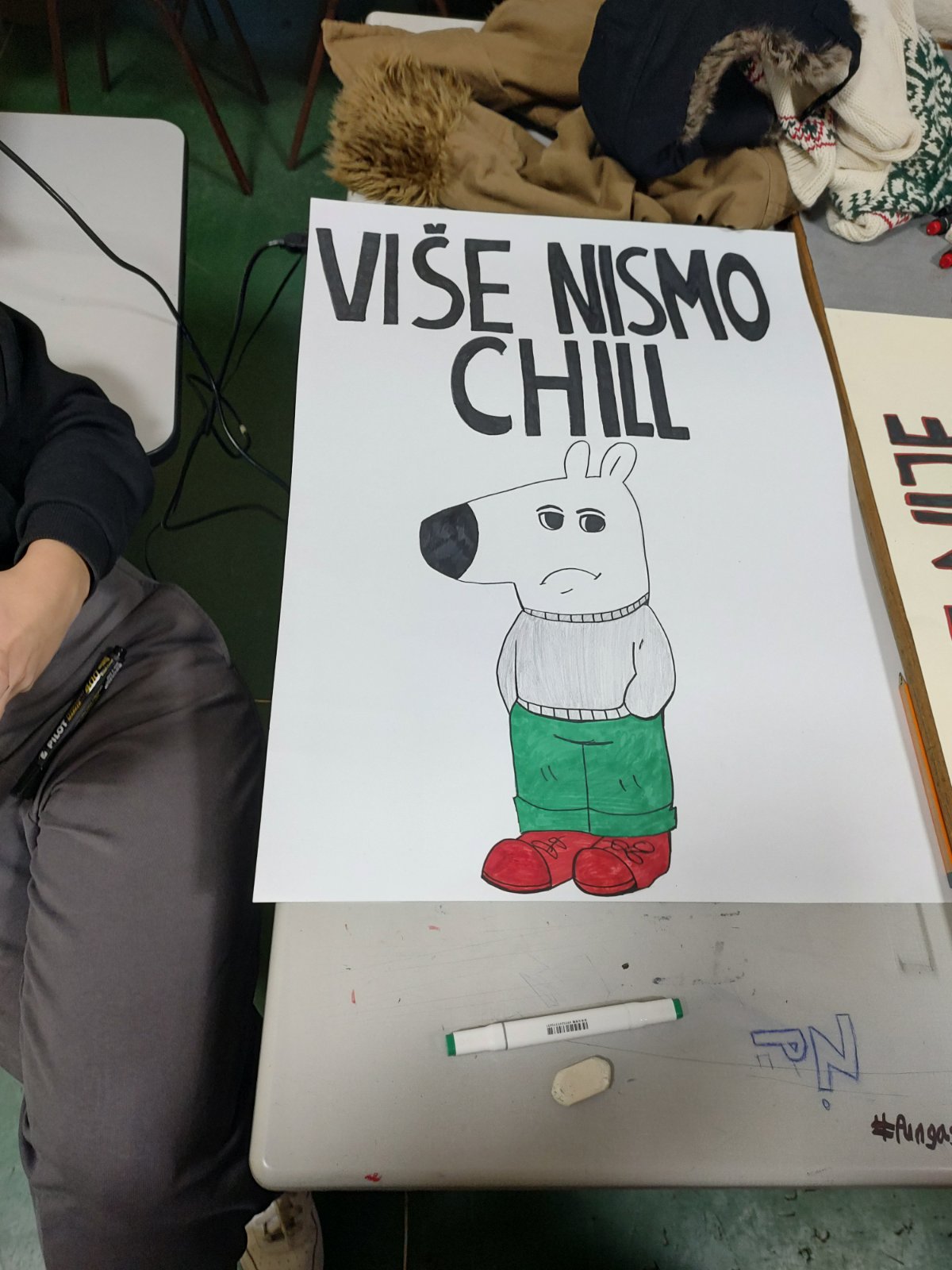 "Nastava se nadoknadi a život ne": Blokada Zrenjaninske gimnazije u fotografijama 3 "Nastava se nadoknadi a život ne": Blokada Zrenjaninske gimnazije u fotografijama 3