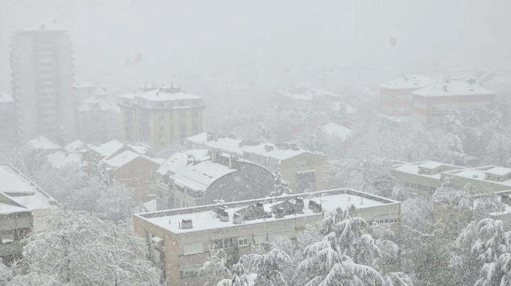 RHMZ izdao upozorenje na sneg i nanose: U ovom delu Srbije i preko 40 centimetara 11