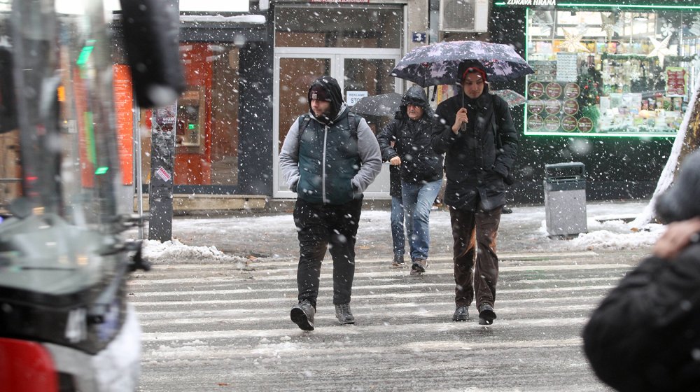 U Srbiji od jutros sneg: Kakvo nas vreme očekuje naredne sedmice? 1