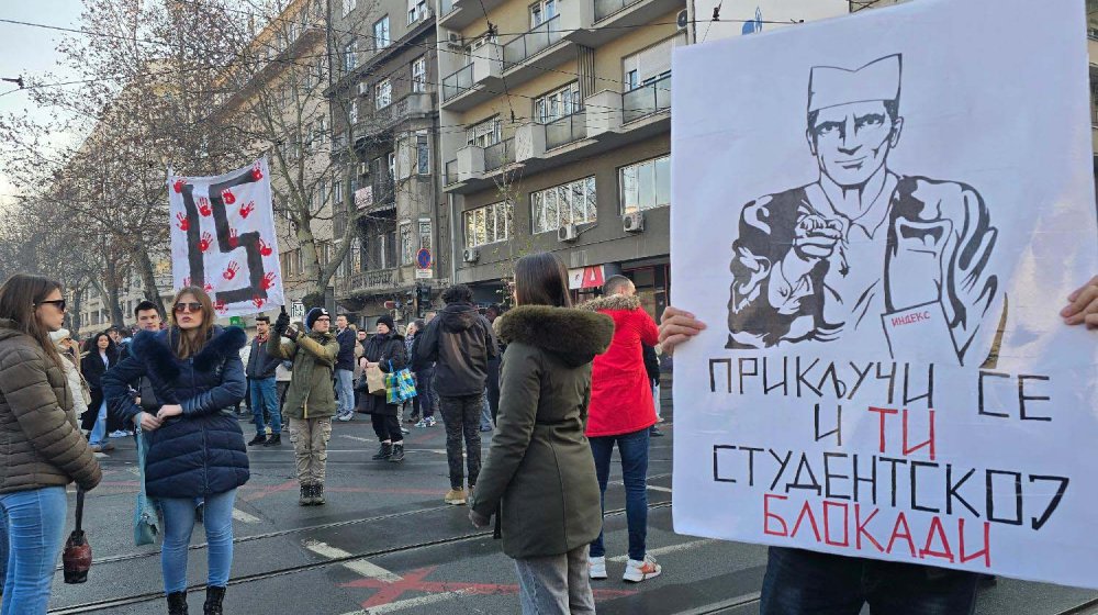 "Malo večernje dinstanje": Akcija Palilule u blokadi kod Vukovog spomenika 1