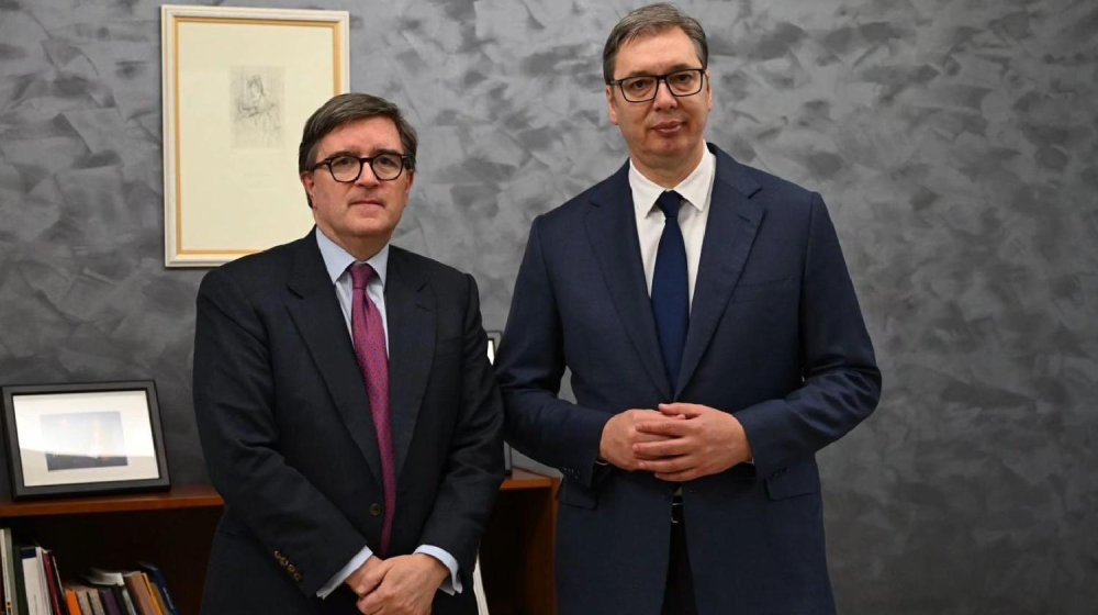 Vučić sa O'Brajenom razgovarao o sankcijama NIS-u 1