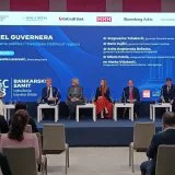 "Sad ću da napravim jedan izuzetak, taj podatak uvek prvi saopštava predsednik...": Jorgovanka Tabaković na Bankarskom samitu o ostvarenim ekonomskim rezultatima 10
