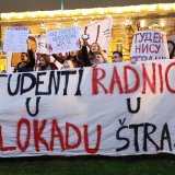 "Naše pravo da se zahtevi čuju": Studenti se danas okupljaju ispred RTS-a 1