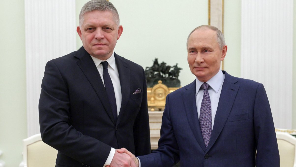 Slovački premijer u iznenadnoj poseti Putinu u Moskvi 1 Putin i Fico na sastanku u Moskvi