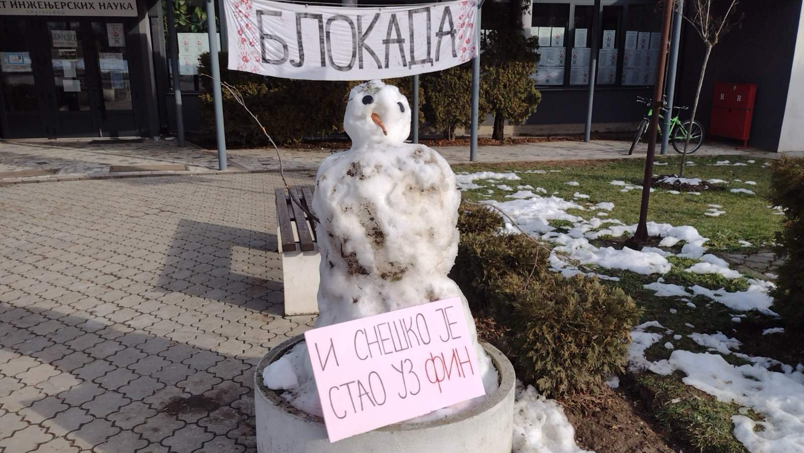 Akcija "Zastani Srbijo": Blokadama saobraćaja širom Srbije odata počast stradalima u Novom Sadu 4