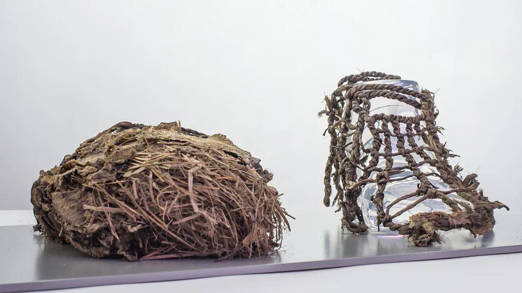 Izgubljeni svetovi koji niču iz glečera 6 Umetak nalik čarapi i punjene cipele koje je nosio Eci, poznat i kao Tirolski ledeni čovek