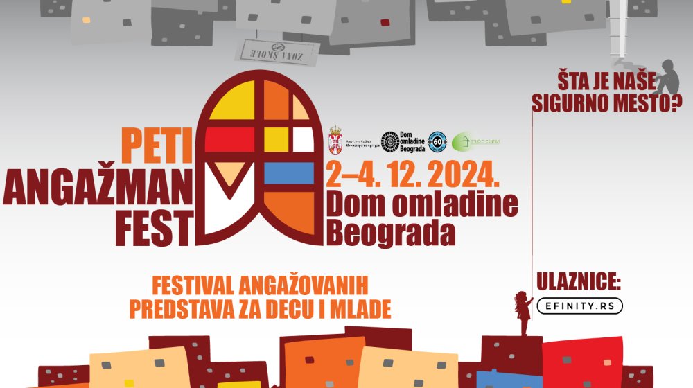 Angažman fest od 2. do 4. decembra u Domu omladine 1 Angažman fest od 2. do 4. decembra u Domu omladine 1