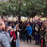 Protest nije politički i stranački već solidarnost sa žrtvama: Studenti PMF-a u Kragujevcu na blokadi 1