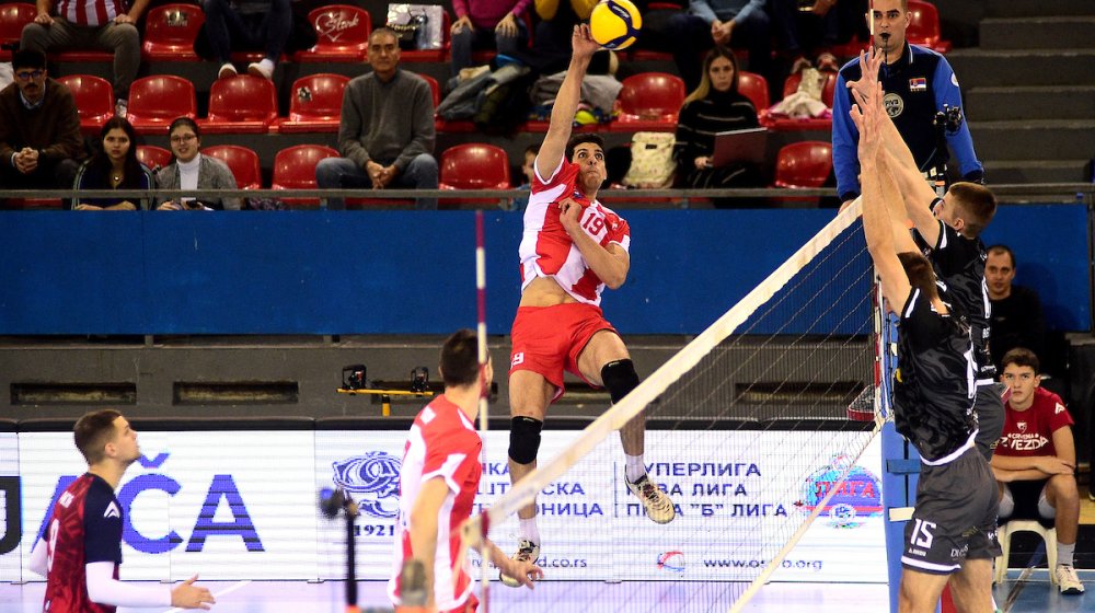 Odbojka Crvena zvezda - Partizan