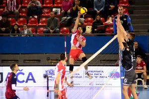 Odbojka Crvena zvezda - Partizan