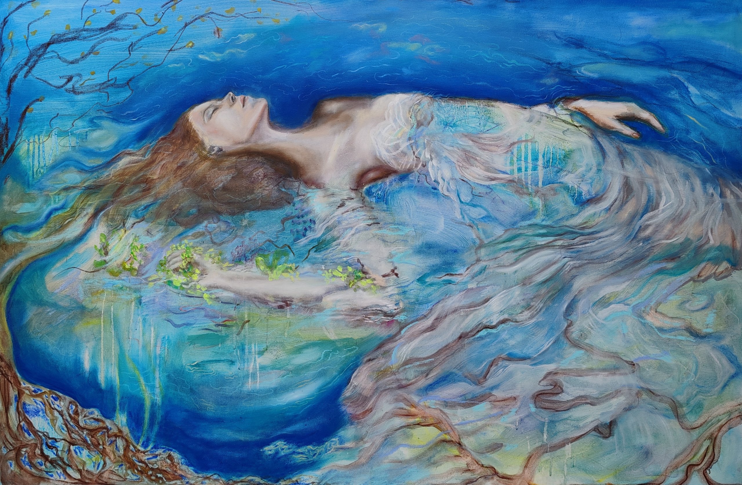 Voda kao pokretački element stvaranja: Izložba "Ecstasea" Katarine Nevenić u Art Salonu Breg 2 Katarina Nevenić