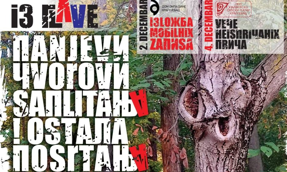 „Panjevi, čvorovi, saplitanja” i „Neispričane priče”: Dupli program „Iz glave” u Domu omladine i Teatru 1