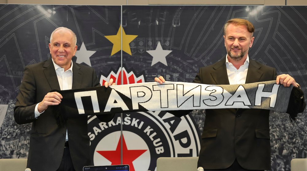 Željko Obradović i Ostoja Mijailović, KK Partizan