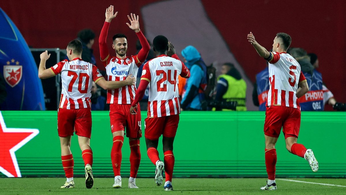 Šta je potrebno fudbalerima Zvezde u poslednja dva kola da bi se plasirali u narednu fazu Lige šampiona? 2 FK Crvena zvezda