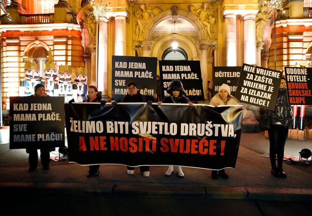 Napad u školi u Zagrebu: Sedmogodišnje dete ubijeno, hiljade u protestnoj šetnji 5 protest u Zagrebu