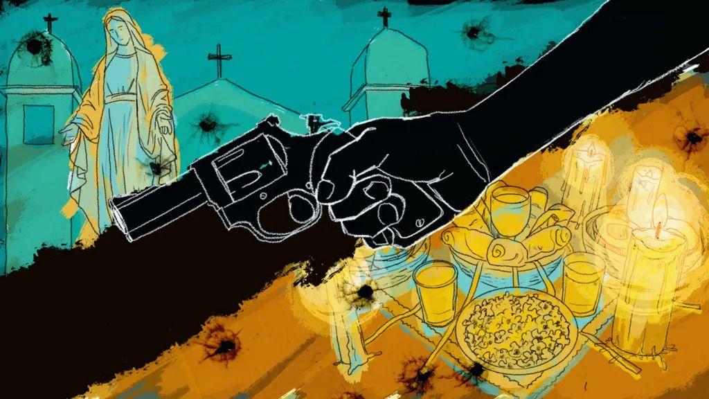 Banditi iz brazilskih favela koji sebe smatraju Božjim „vojnicima kriminala" 1 Devica Marija i oružje ilustracija