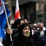 Kriza u Gruziji se produbljuje uoči izbora bivše fudbalera za predsednika 12