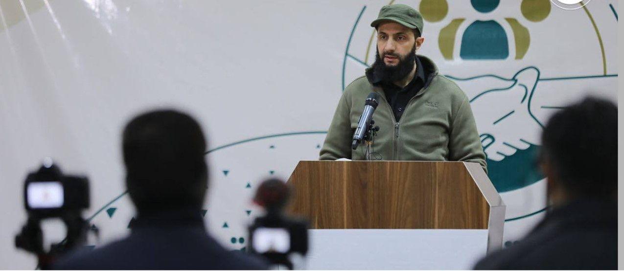 Ko je vođa sirijskih pobunjenika Abu Muhamed al-Džavlani 7 Al-Džavlani na konferenciji za štampu