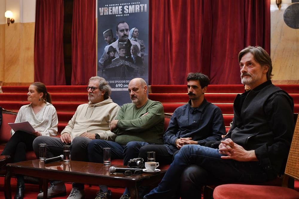 Predstavljen jedan od najvećih produkcijskih poduhvata u Srbiji “Vreme smrti”, drugi deo serije po romanu Dobrice Ćosića 3 Predstavljen jedan od najvećih produkcijskih poduhvata u Srbiji “Vreme smrti”, drugi deo serije po romanu Dobrice Ćosića 2
