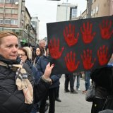 Aplauz za studente koji su "zauzeli" Filozofski fakultet: Građani blokirali raskrsnicu u centru Niša zbog tragedije u Novom Sadu 7