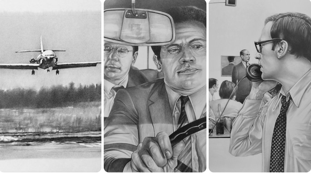 Izložba laureata Nagrade za crtež Fondacije Vladimir Veličković: Filmske sekvence olovkom na papiru (FOTO) 1